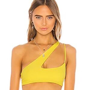 Mikoh QueensLand2 - Yellow Bikini Top (Small)